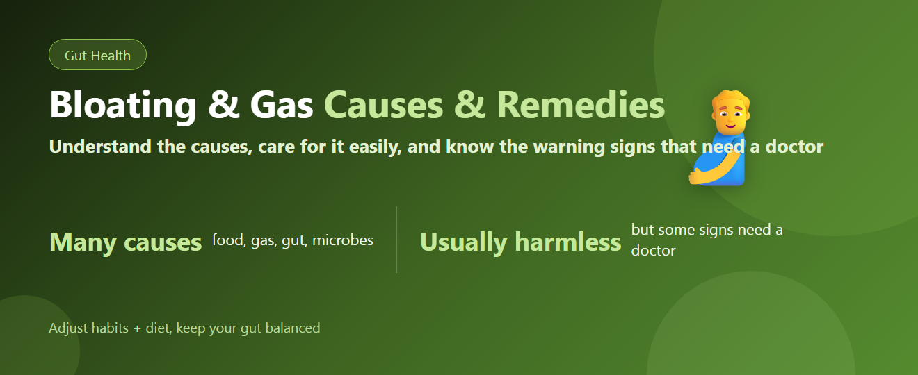 What Causes Bloating? Causes and Remedies for Bloating & Gas | BLB