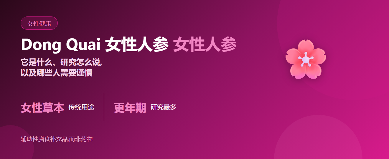 Dong Quai 当归:功效、用途与哪些人需谨慎 | BLB Balance