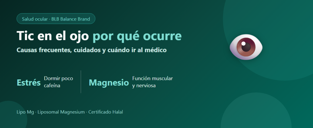 Tic en el ojo: por qué tiembla el párpado, causas y cuándo ir al médico