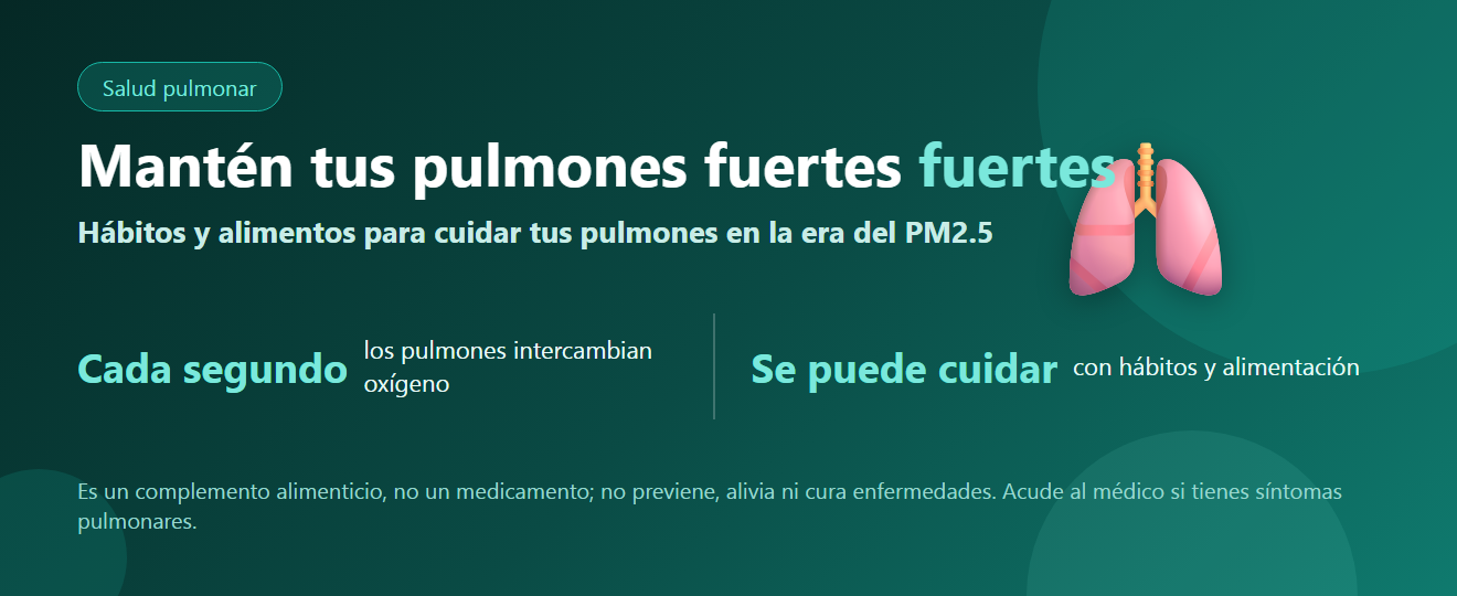 Cómo mantener los pulmones sanos: hábitos y alimentos para cuidar tus pulmones