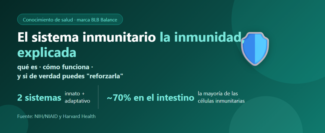 ¿Qué es el sistema inmunitario? ¿De verdad puedes reforzar las defensas?