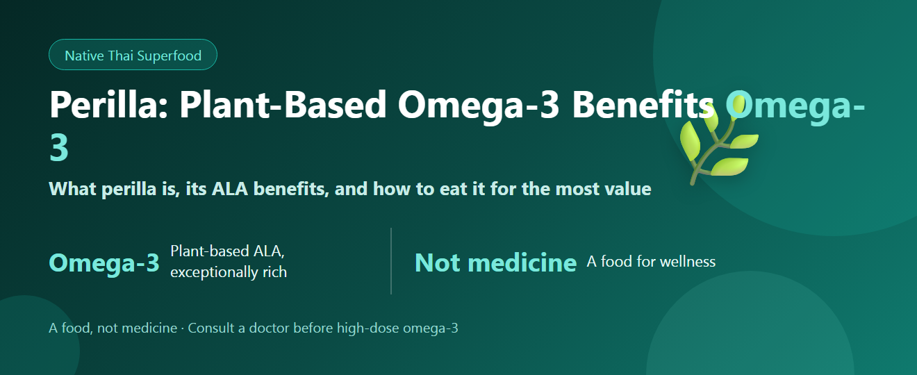 Perilla Seeds: Plant-Based Omega-3 Benefits & How to Eat Them