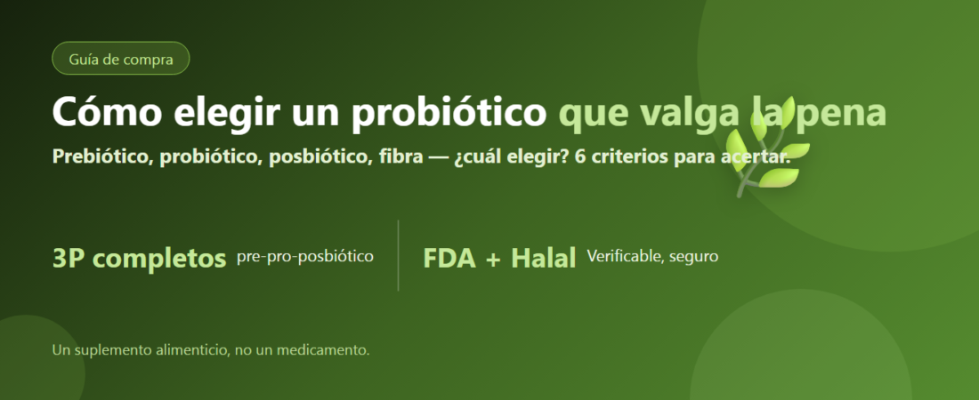 Cómo elegir un probiótico: qué necesita el cuidado intestinal + 6 criterios | BLB F