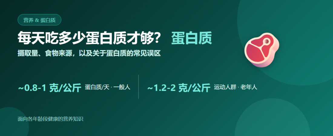 每天吃多少蛋白质才够？摄取量、食物来源与常见误区 | BLB