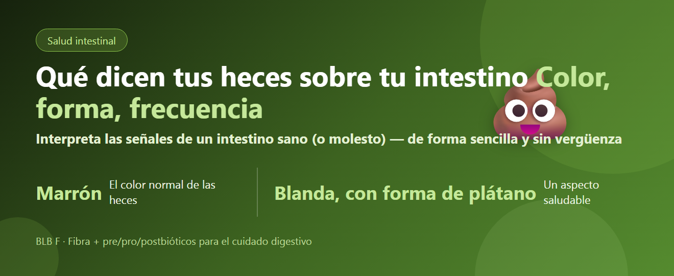 Qué dicen tus heces sobre la salud intestinal: color, forma y frecuencia | BLB