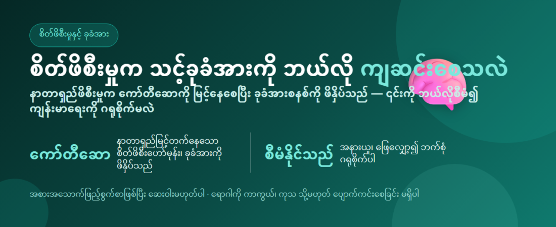 စိတ်ဖိစီးမှုနှင့် ခုခံအား – နာတာရှည်ဖိစီးမှုက ခုခံအားစနစ်ကို ဘယ်လိုသက်ရောက်သလဲ | BLB