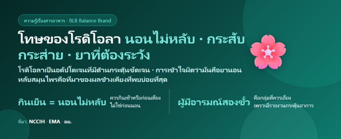 โทษของโรดิโอลา (Rhodiola) มีอะไรบ้าง? นอนไม่หลับ กระสับกระส่าย ยาที่ต้องระวัง และใครห้ามใช้