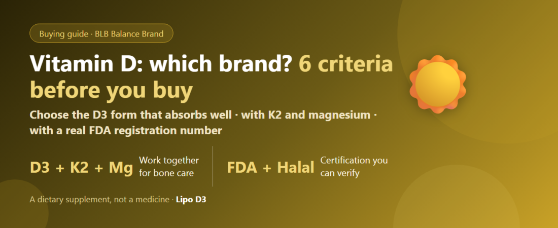 Vitamin D: Which Brand Is Good? 6 Criteria Before You Buy