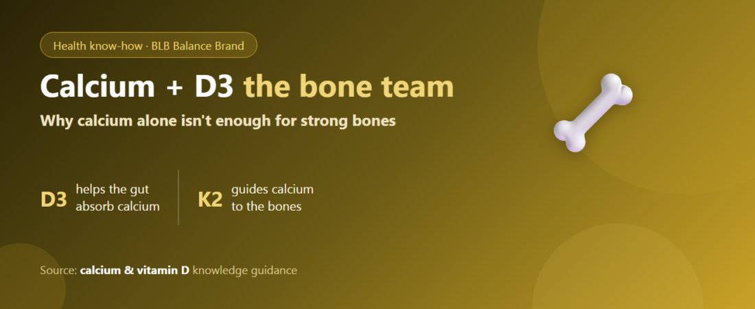 Calcium and Vitamin D: How They Work Together for Your Bones, and Is Calcium Alone Enough?