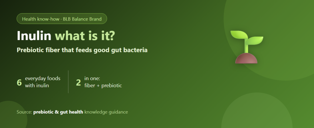 What Is Inulin? The Prebiotic That Feeds Good Gut Bacteria, and Which Foods Contain It