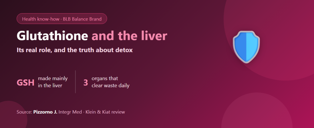 Glutathione and the Liver: The Body’s Key Antioxidant and the Truth About “Detox”