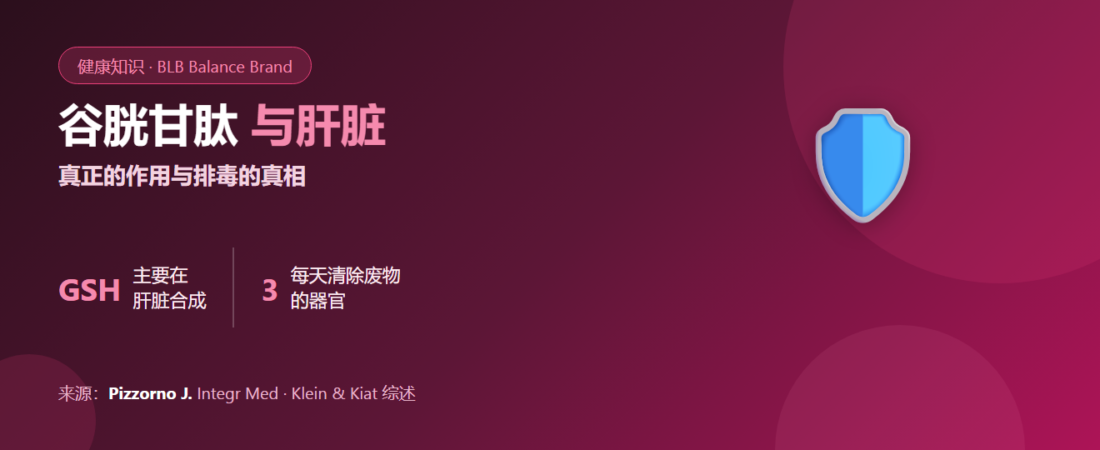 谷胱甘肽与肝脏：身体的主要抗氧化剂，以及”排毒”的真相